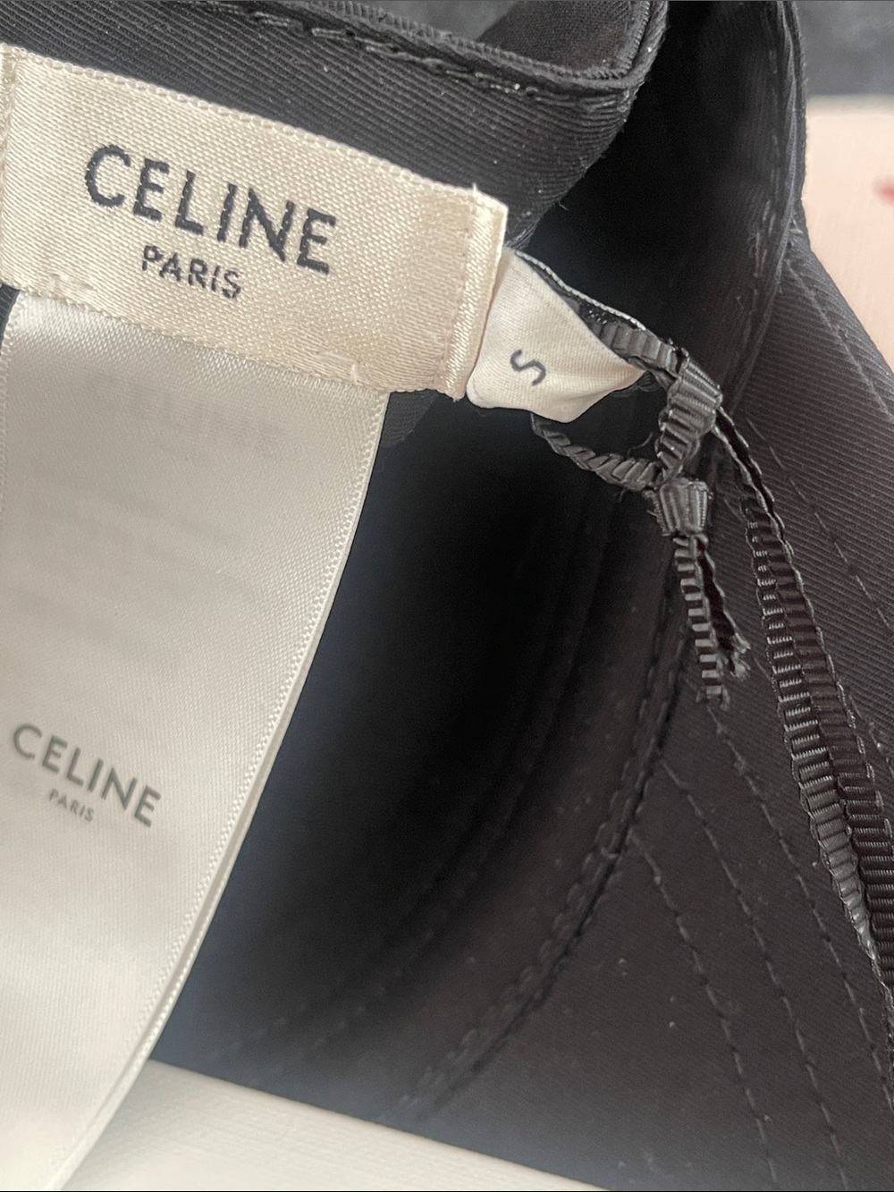 Celine Classic Black Cap size S - Picture 8 of 9